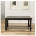 Roundhill Furniture Leviton Wood Dining Set - Image 2