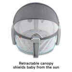 Portable Bassinet with Baby Toys - Image 2